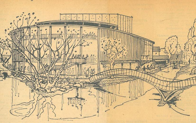 Illustration of the Yvonne Arnaud